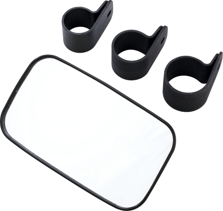 MOOSE OFFROAD - Mirror - Rear/Side View - Rectangle - Black