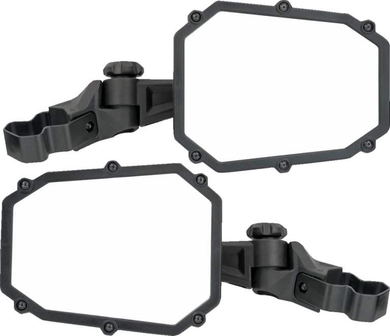 MOOSE OFFROAD - Mirror - Elite - Side View - Octagon - Black