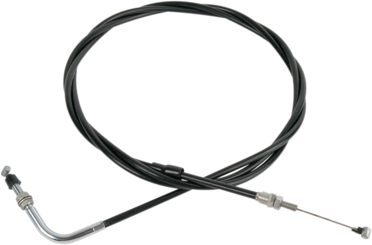 WSM - Black Vinyl Throttle Cable - Yamaha