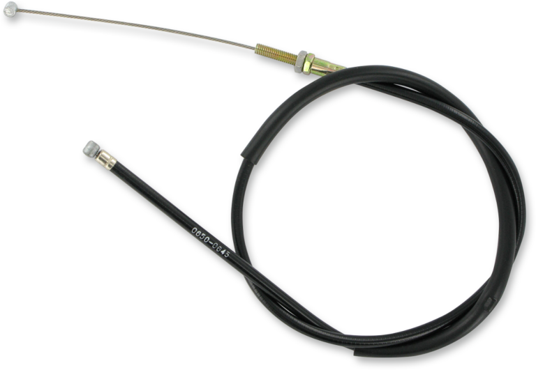 PARTS UNLIMITED - Black Vinyl Throttle Cable - Kawasaki