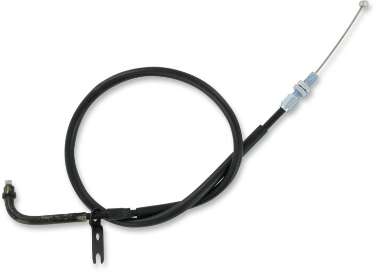 PARTS UNLIMITED - Black Vinyl Throttle Cable - Suzuki