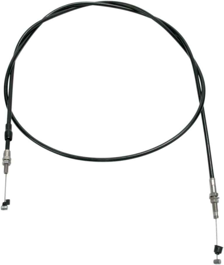 WSM - Black Vinyl Throttle Cable - Yamaha