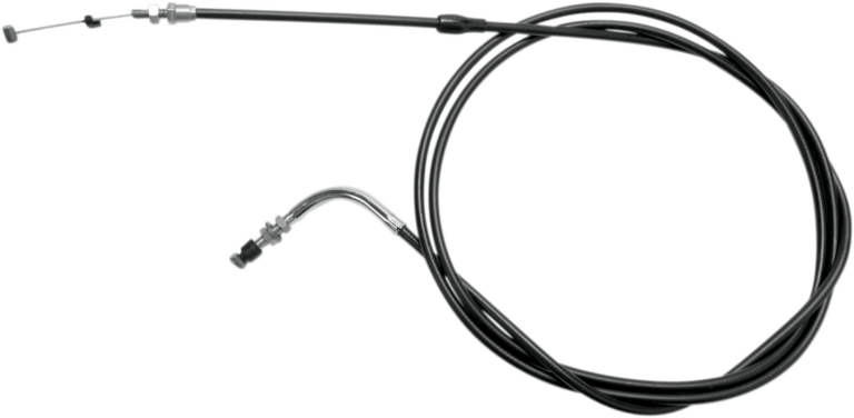 WSM - Black Vinyl Throttle Cable - Yamaha