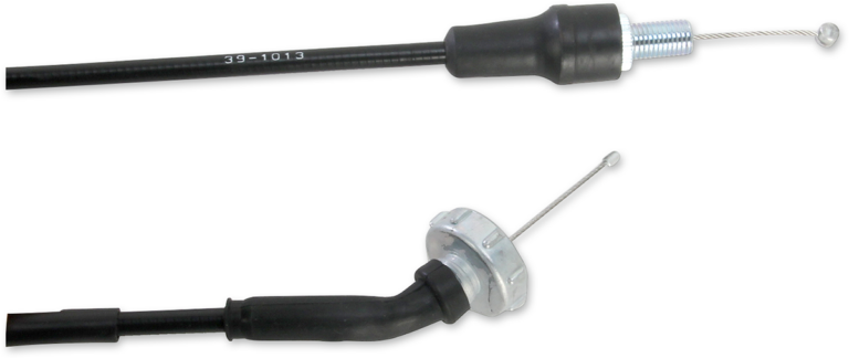MOOSE OFFROAD - Black Vinyl Throttle Cable - 28-1/2" - Honda