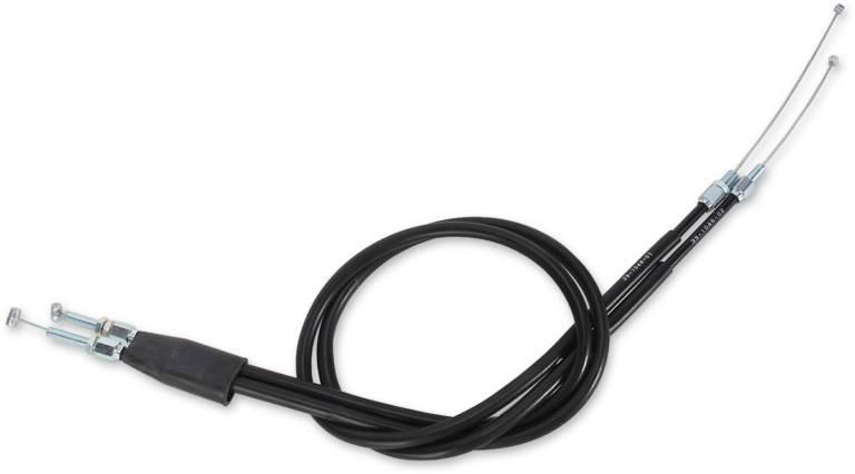 MOOSE OFFROAD - Black Vinyl Throttle Cable - Stock Length - Honda