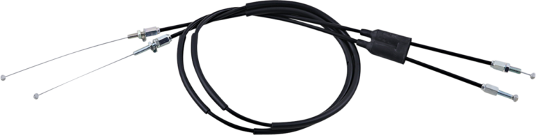 MOOSE OFFROAD - Black Vinyl Throttle Cable - 35-1/4" - Honda