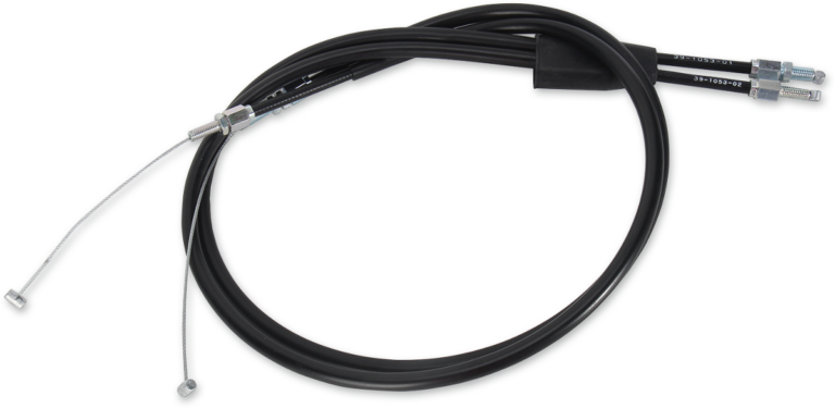 MOOSE OFFROAD - Black Vinyl Throttle Cable - 36" - Honda