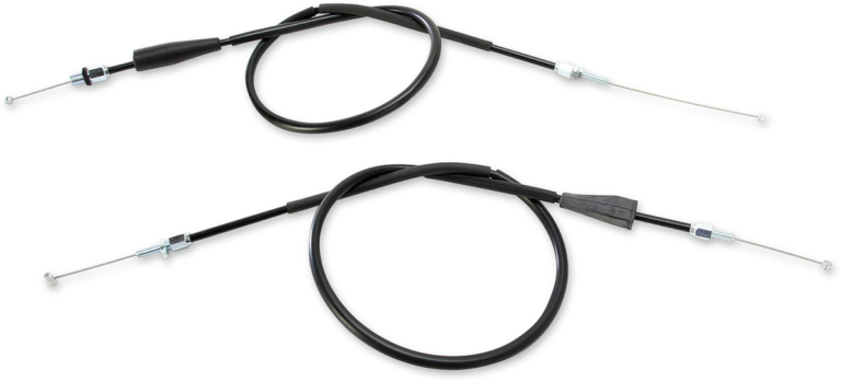MOOSE OFFROAD - Black Vinyl Throttle Cable - 36-3/4" - Honda