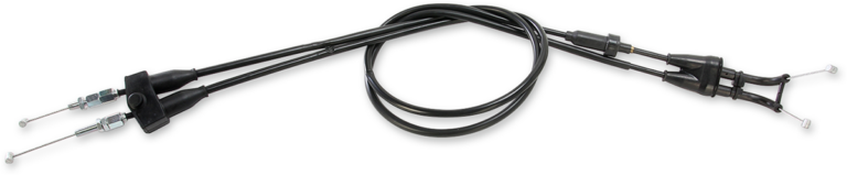 MOOSE OFFROAD - Black Vinyl Throttle Cable - 39-3/4" - Suzuki