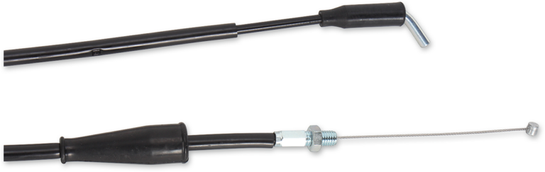 MOOSE OFFROAD - Black Vinyl Throttle Cable - 28" - Suzuki