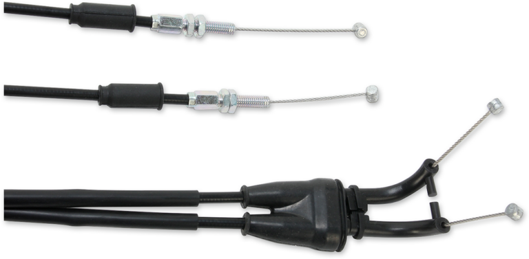 MOOSE OFFROAD - Black Vinyl Throttle Cable - 33-3/8" - KTM