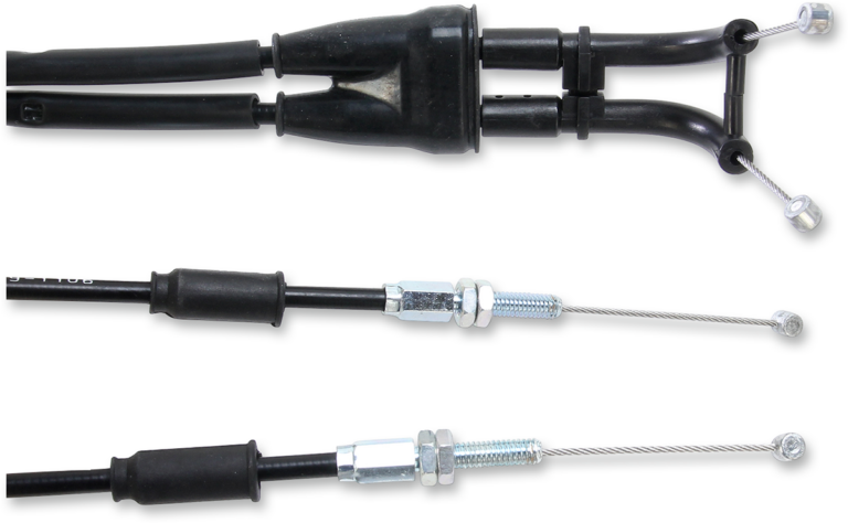 MOOSE OFFROAD - Black Vinyl Throttle Cable - 32-1/2" - KTM