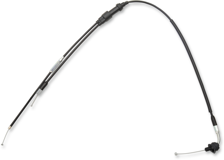 MOOSE OFFROAD - Black Vinyl Throttle Cable - 28-1/4" - Yamaha