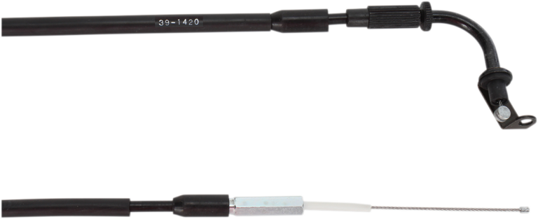 MOOSE OFFROAD - Black Vinyl Throttle Cable - 29-3/4" - Yamaha