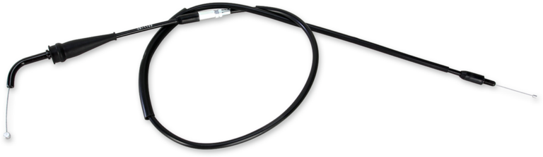 MOOSE OFFROAD - Black Vinyl Throttle Cable - 39" - Yamaha