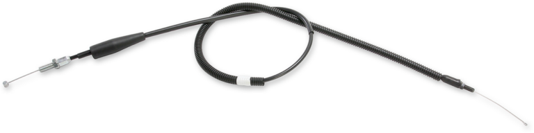 MOOSE OFFROAD - Black Vinyl Throttle Cable - 38-1/2" - Yamaha