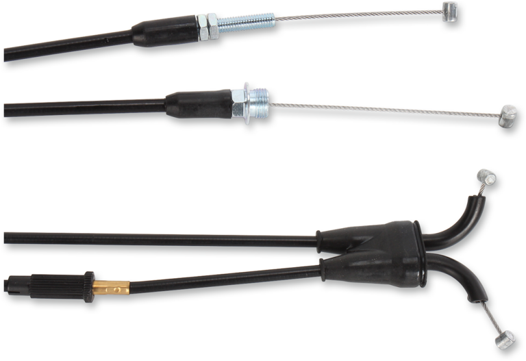 MOOSE OFFROAD - Black Vinyl Throttle Cable - 37-1/4" - Yamaha