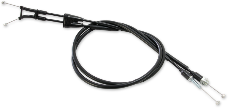 MOOSE OFFROAD - Black Vinyl Throttle Cable - 35" - Yamaha