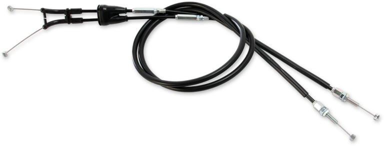 MOOSE OFFROAD - Black Vinyl Throttle Cable - Stock Length - Yamaha