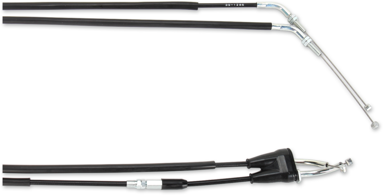 MOOSE OFFROAD - Black Vinyl Throttle Cable - 34-1/2" - Suzuki