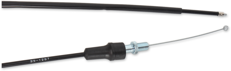 MOOSE OFFROAD - Black Vinyl Throttle Cable - Stock Length - Honda