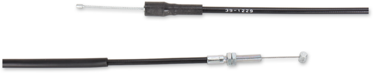 MOOSE OFFROAD - Black Vinyl Throttle Cable - 33-1/2" - Kawasaki/Suzuki