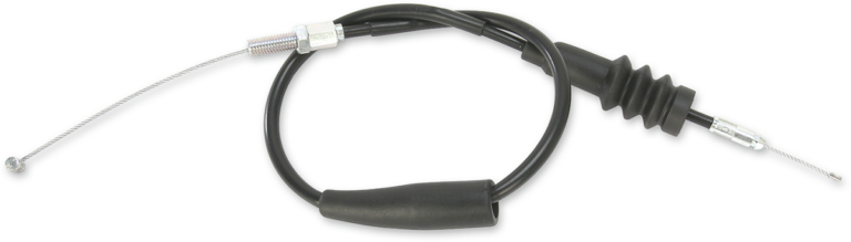 MOOSE OFFROAD - Black Vinyl Throttle Cable - 22-1/2" - Suzuki