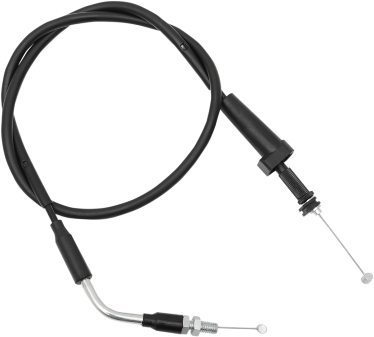 MOOSE OFFROAD - Black Vinyl Throttle Cable - Stock Length - Suzuki