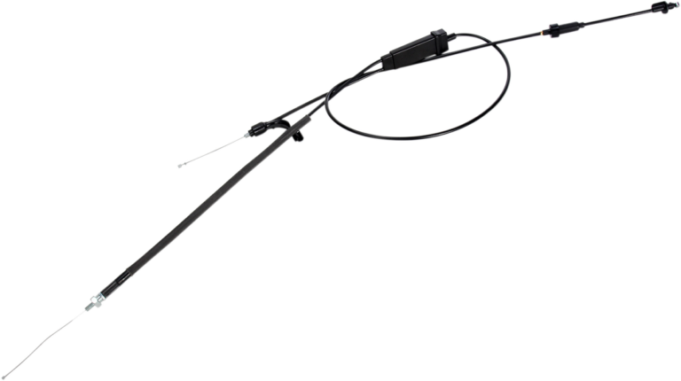 MOOSE OFFROAD - Black Vinyl Throttle Cable - Stock Length - Polaris