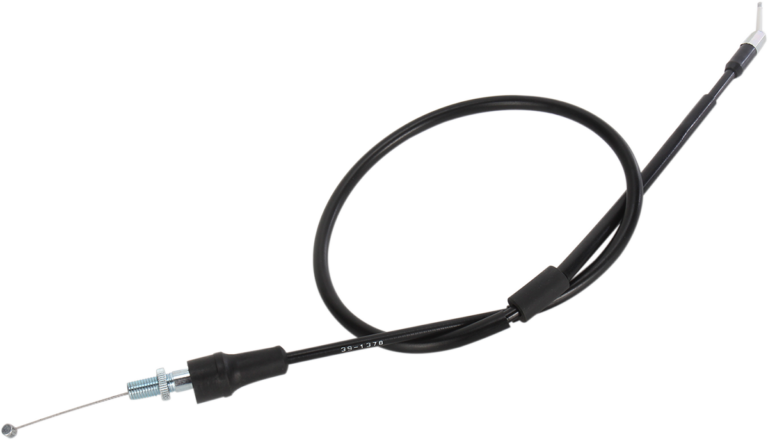 MOOSE OFFROAD - Black Vinyl Throttle Cable - Stock Length - Yamaha