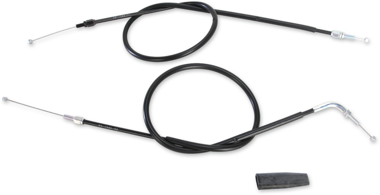 MOOSE OFFROAD - Black Vinyl Throttle Cable - 33-1/4" - Kawasaki