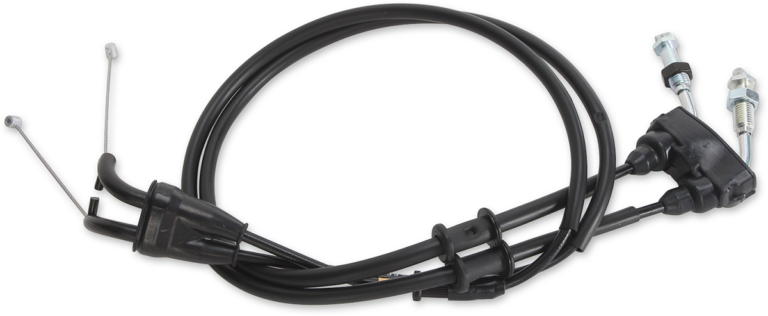MOOSE OFFROAD - Black Vinyl Throttle Cable - 30" - Yamaha