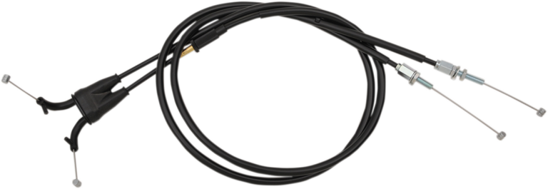 MOOSE OFFROAD - Black Vinyl Throttle Cable - 37-1/8" - Honda