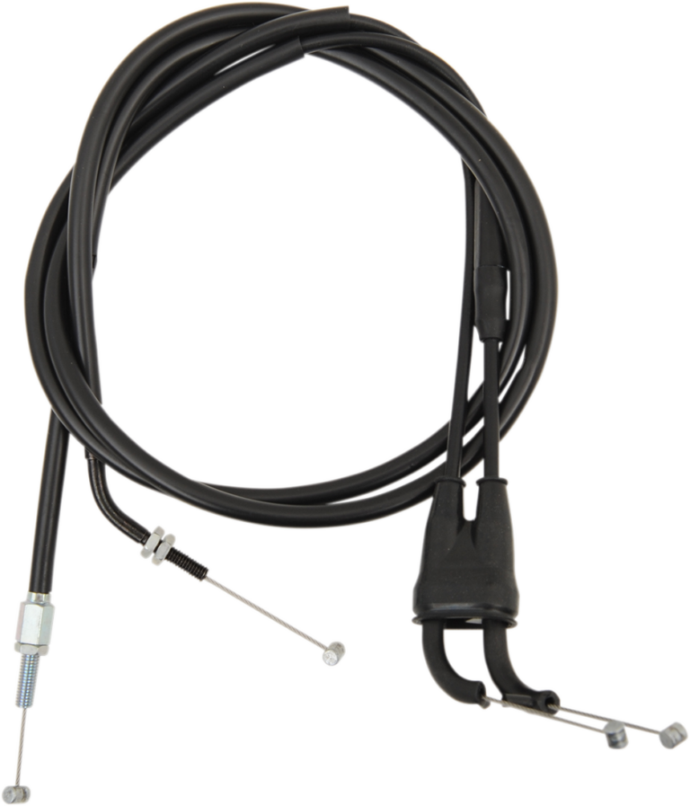 MOOSE OFFROAD - Black Vinyl Throttle Cable - 35-1/4" - Yamaha