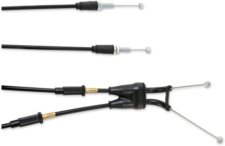 MOOSE OFFROAD - Black Vinyl Throttle Cable - 35-1/2" - KTM