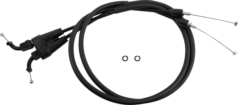 MOOSE OFFROAD - Black Vinyl Throttle Cable - Stock Length - Gas Gas/Husqvarna/KTM