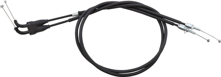 MOOSE OFFROAD - Black Vinyl Throttle Cable - Stock Length - Honda