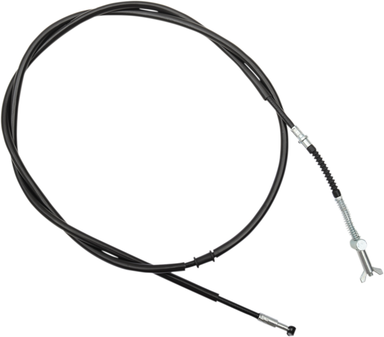 MOOSE OFFROAD - Black Vinyl Brake Cable - Rear - Parking - Honda