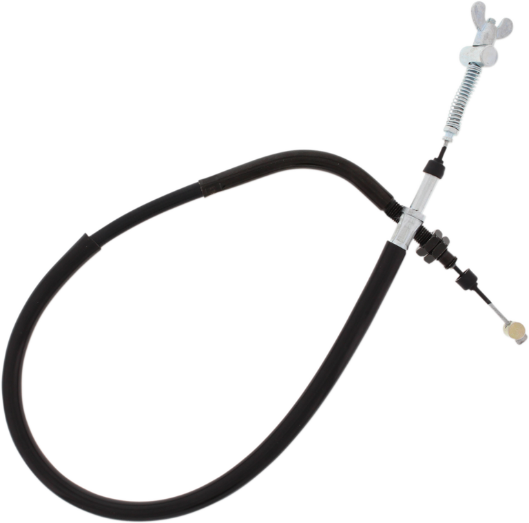 MOOSE OFFROAD - Black Vinyl Brake Cable - Rear - Parking - Kawasaki