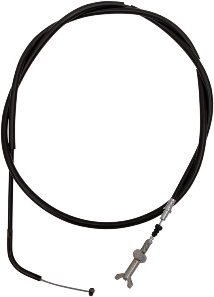 MOOSE OFFROAD - Black Vinyl Brake Cable - Rear - Parking - Yamaha