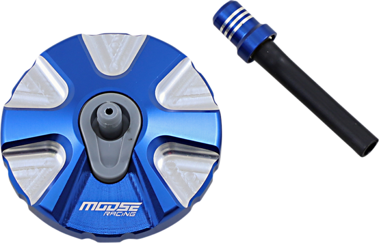 MOOSE OFFROAD - Aluminum Gas Cap - Blue - Husqvarna