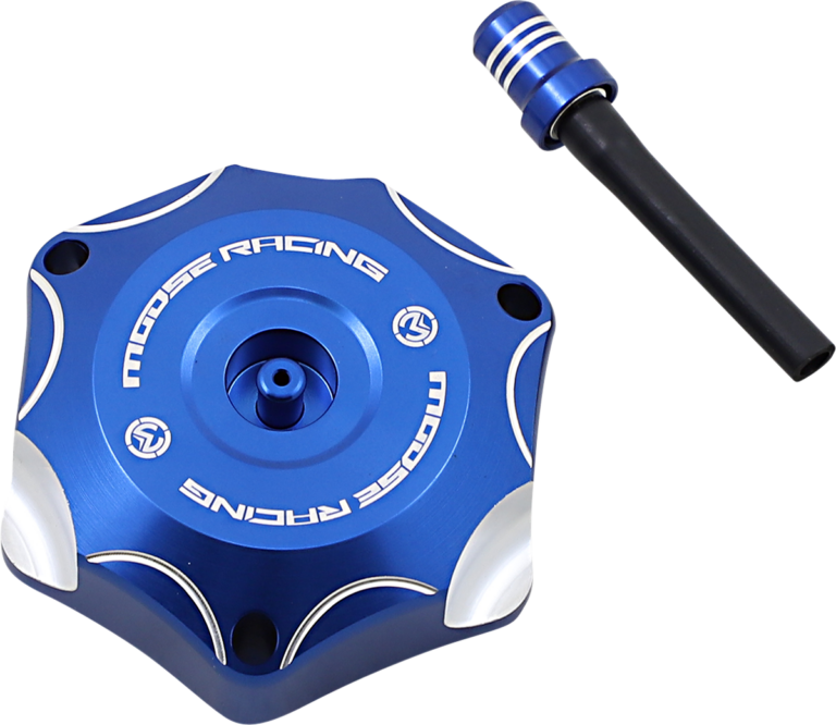 MOOSE OFFROAD - Aluminum Gas Cap - Blue - Yamaha