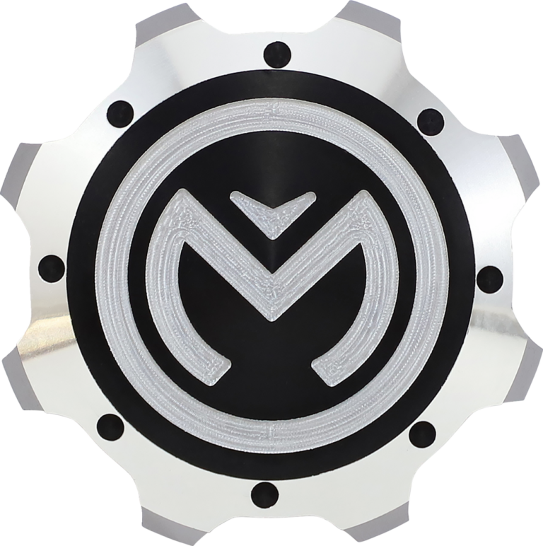 MOOSE OFFROAD - Gas Cap - Silver/Black - Polaris