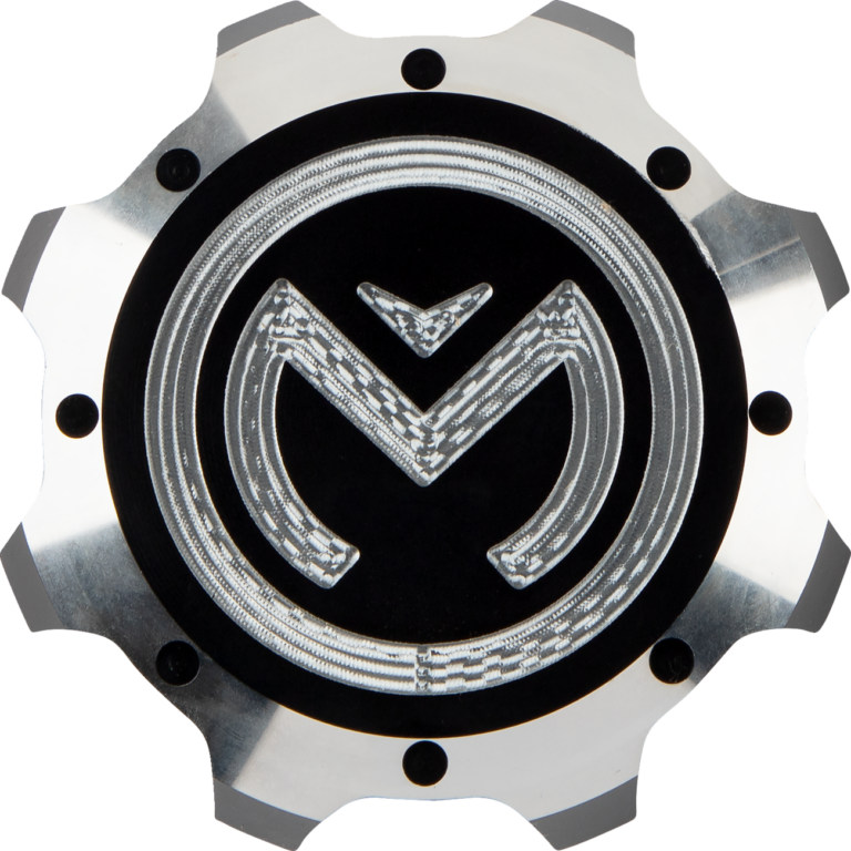 MOOSE OFFROAD - Gas Cap - Silver/Black - Can-Am