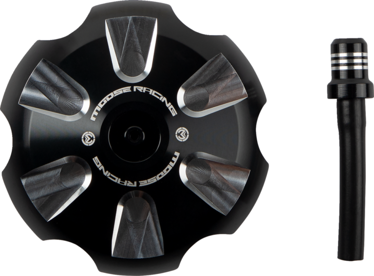 MOOSE OFFROAD - Aluminum Gas Cap - Black - Gas Gas