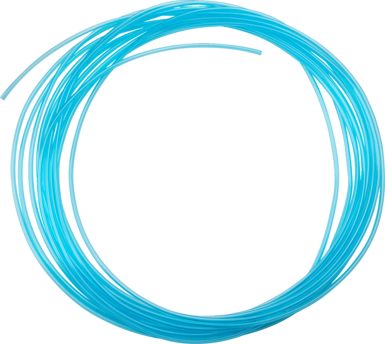 PARTS UNLIMITED - Polyurethane Fuel Line - Blue - 1/16" - 25'