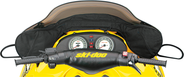 PARTS UNLIMITED - Snowmobile Windshield Bag - Black - Ski-Doo '97-'01