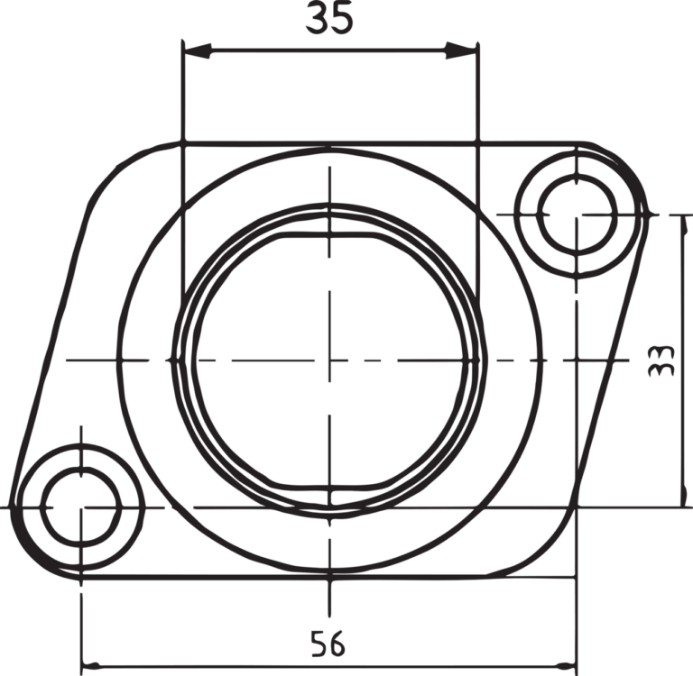 PARTS UNLIMITED - Carburetor Mounting Flange - Polaris