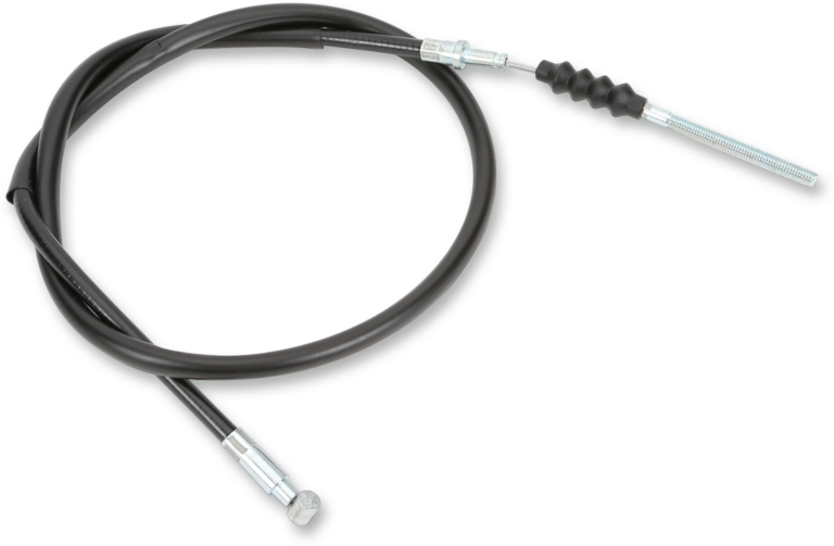 PARTS UNLIMITED - Black Vinyl Brake Cable - Front - Honda