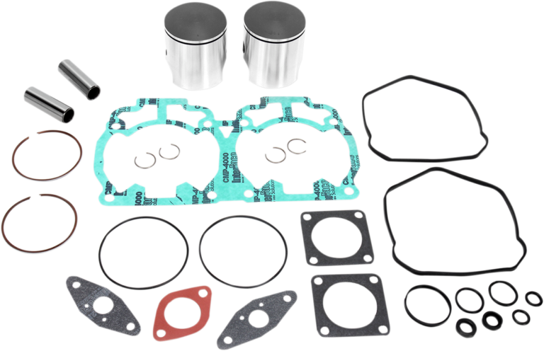 WISECO - Piston Kit with Gaskets - 65.00 mm - 453 Engine Type - Ski-Doo